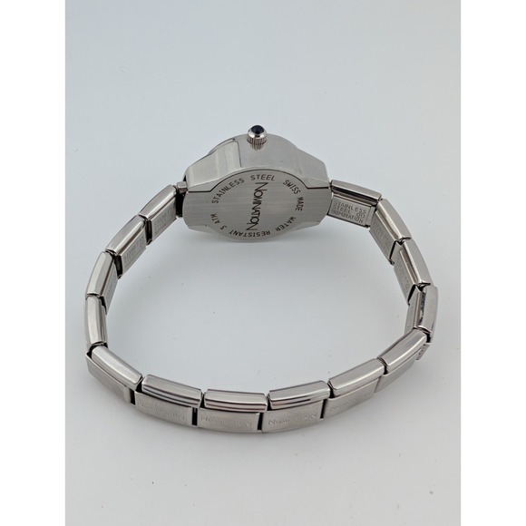 Nomination Women\'s Watch 21mm Case Steel Bracelet Swiss Made- New Battery